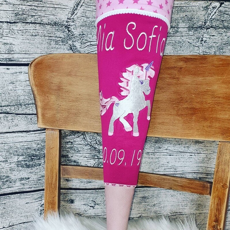 Schultüte  bestickt/bedruckt