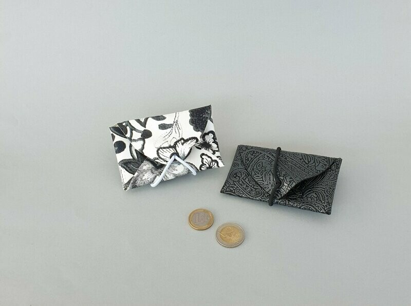 Mini Geldbeutel Kunstleder