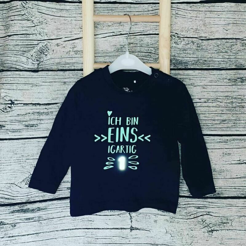 Kinder T Shirt mit  Wunschbeschriftung