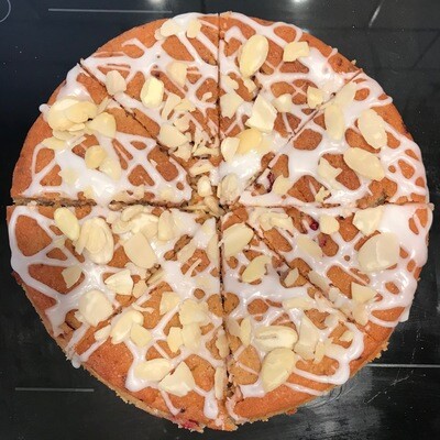 Raspberry Bakewell Cake (Ve/GF)