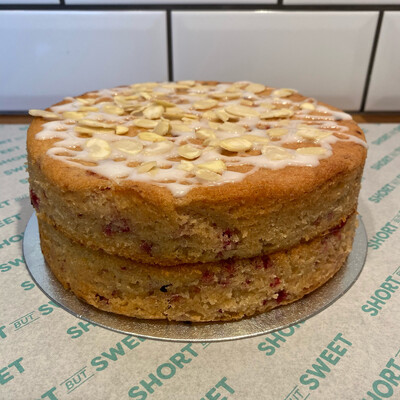 Raspberry Bakewell Cake (Ve/GF)