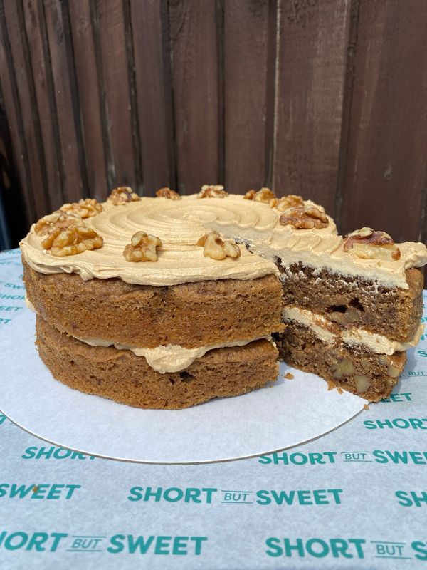 Coffee &amp; Walnut Cake (Ve/GF)