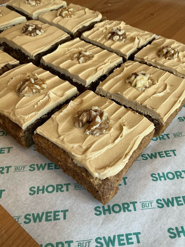 Coffee & Walnut Cake (Ve/GF)