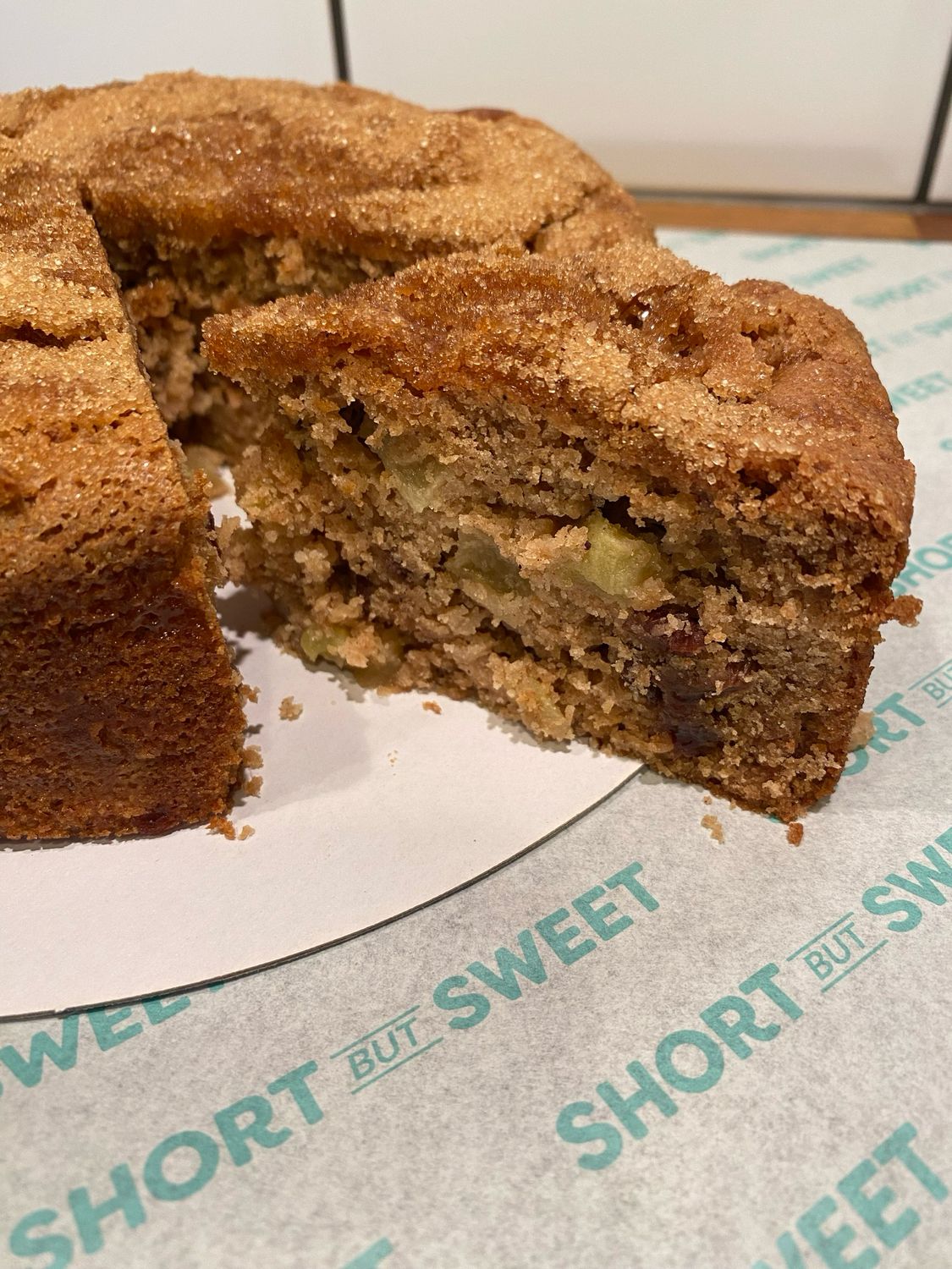 Spiced Apple Cake (Ve/GF/SF)