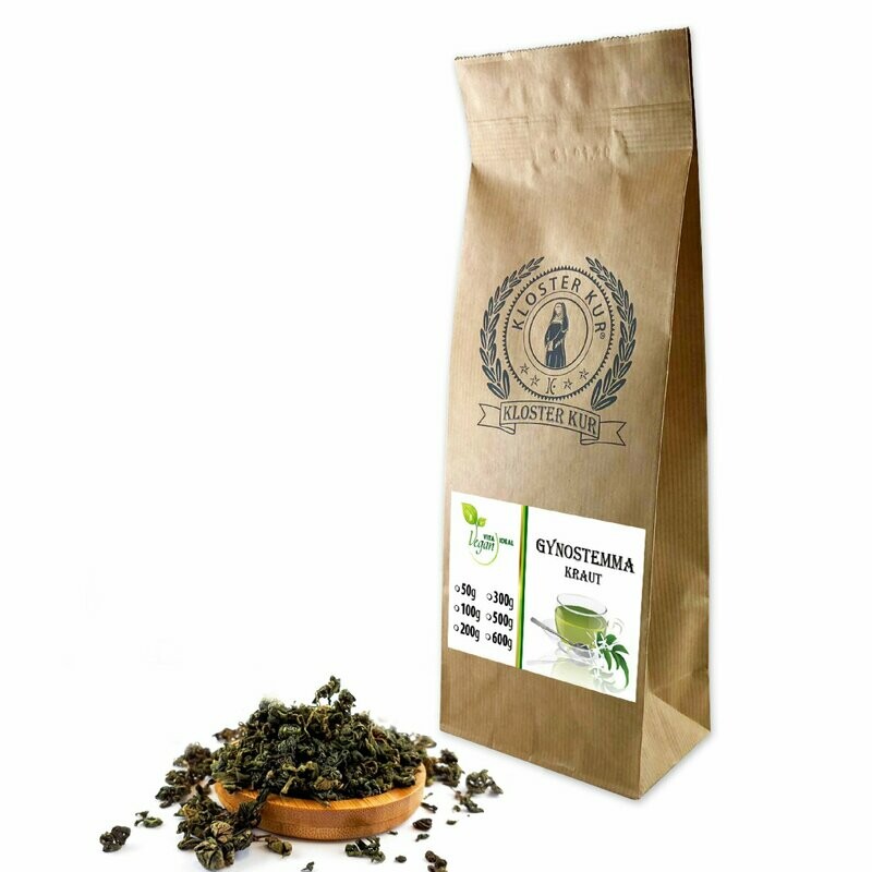 VITA IDEAL Vegan® Gynostemma Kraut (Jiaogulan), rein natürlich ohne Zusatzstoffe.
