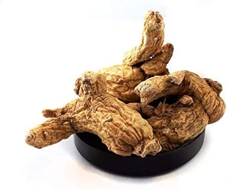 VITA IDEAL Vegan® Ginseng Wurzel - Panax Ginseng - 6 Jahre alt/weiße Ginsengwurzel getrocknet/rein natürlich ohne Zusatzstoffe