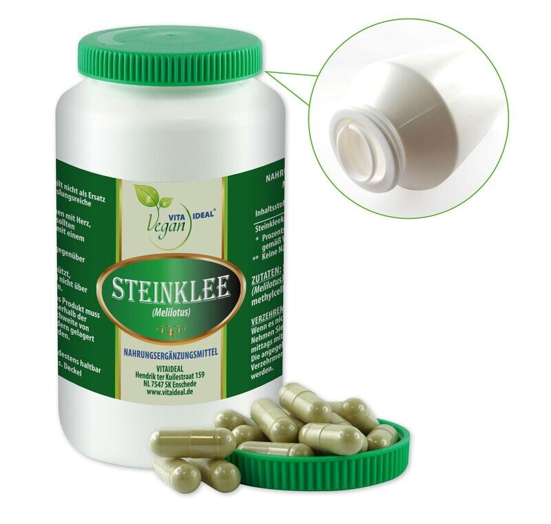VITA IDEAL Vegan® Steinklee Kraut Kapseln - Melilotus officinalis - Steinkleekraut