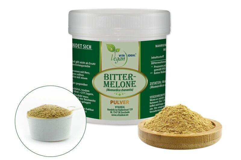 VITA IDEAL Vegan® Bitter Melone Pulver - Momordica charantia - Bittermelone -