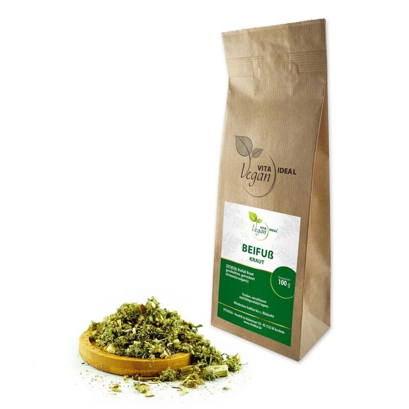 VITA IDEAL Vegan® Beifuß Kraut geschnitten - Artemisia vulgaris - Beifußkraut -