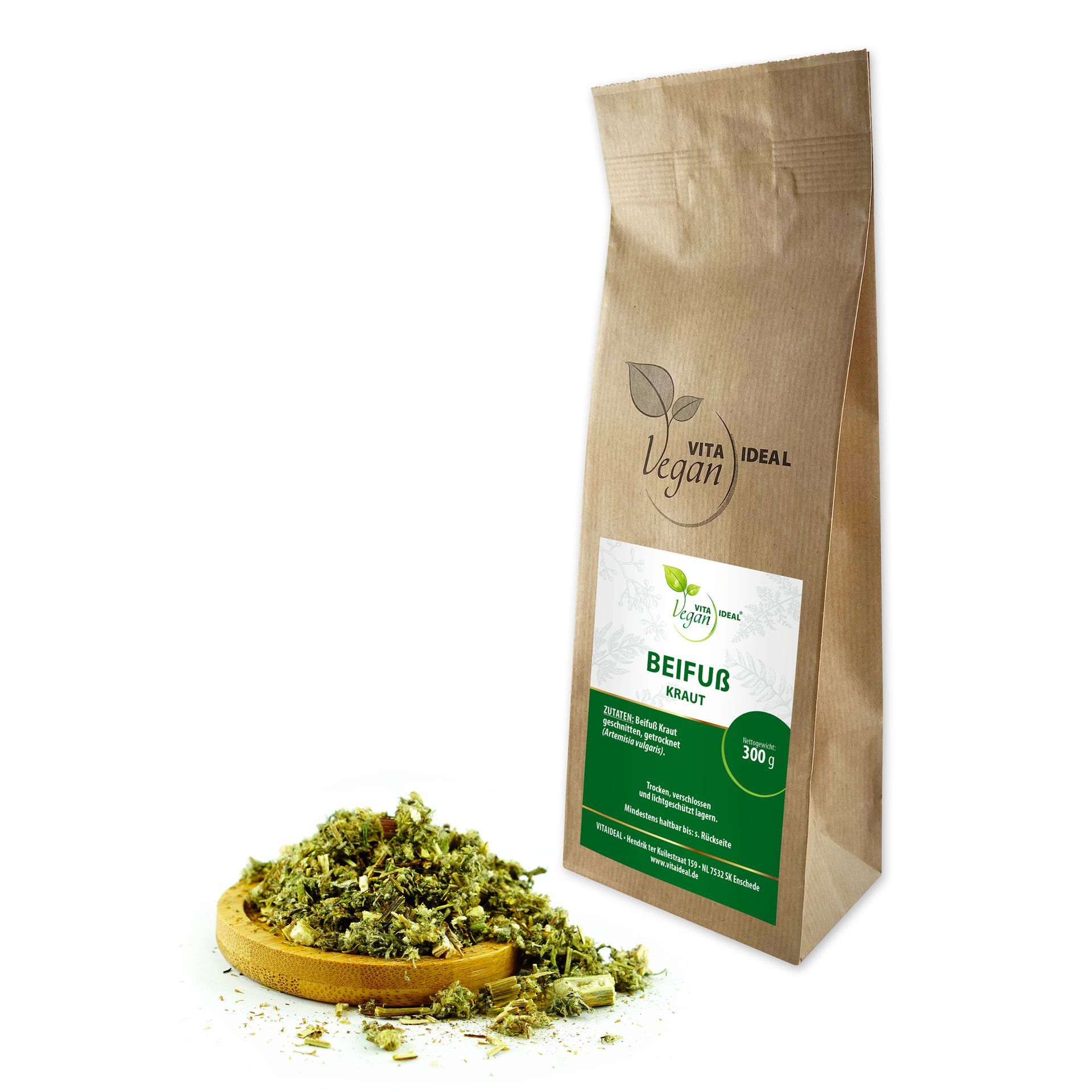 VITA IDEAL Vegan® Beifuß Kraut geschnitten - Artemisia vulgaris - Beifußkraut -