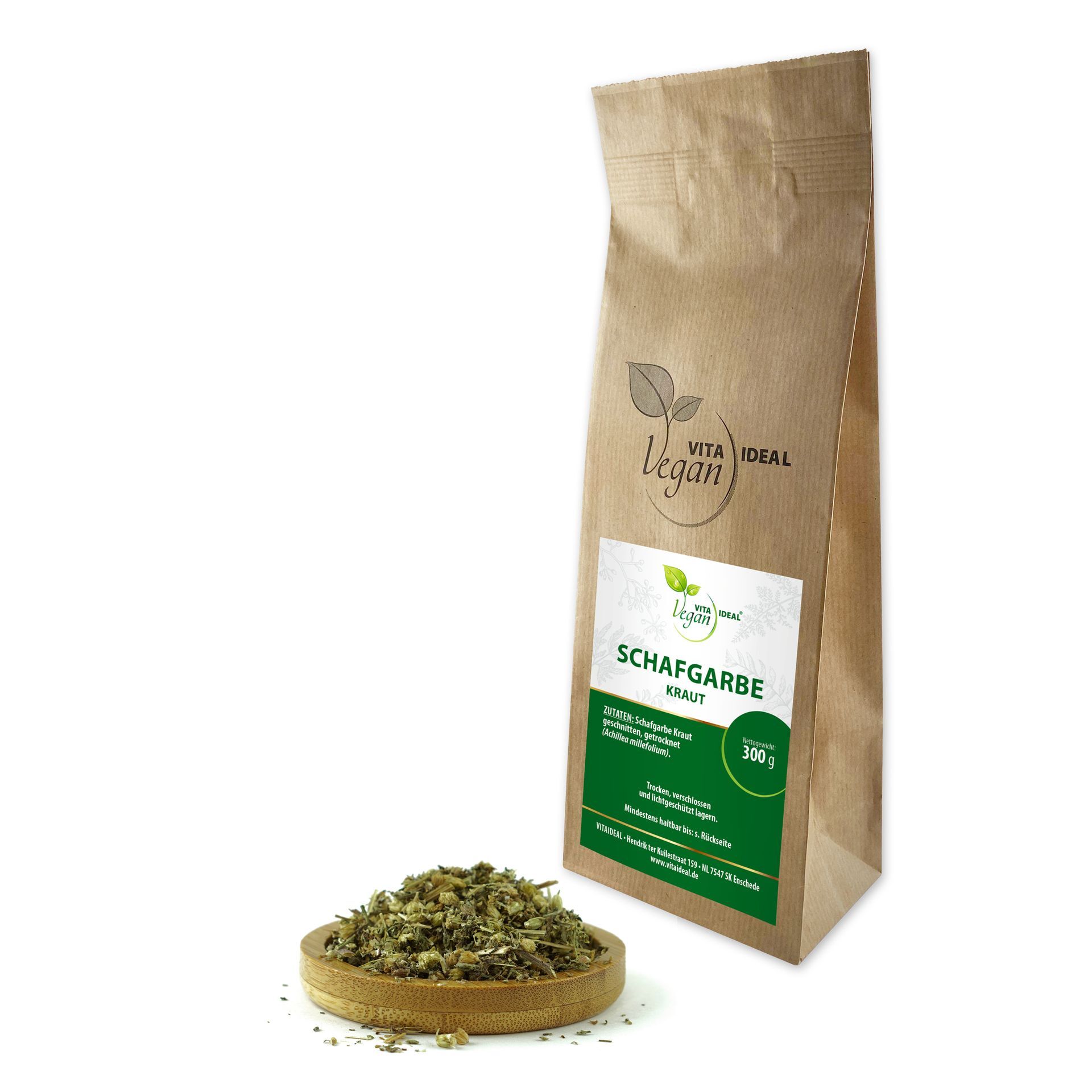 VITA IDEAL Vegan® Schafgarben Kraut geschnitten - Achillea - Schafgarbenkraut -
