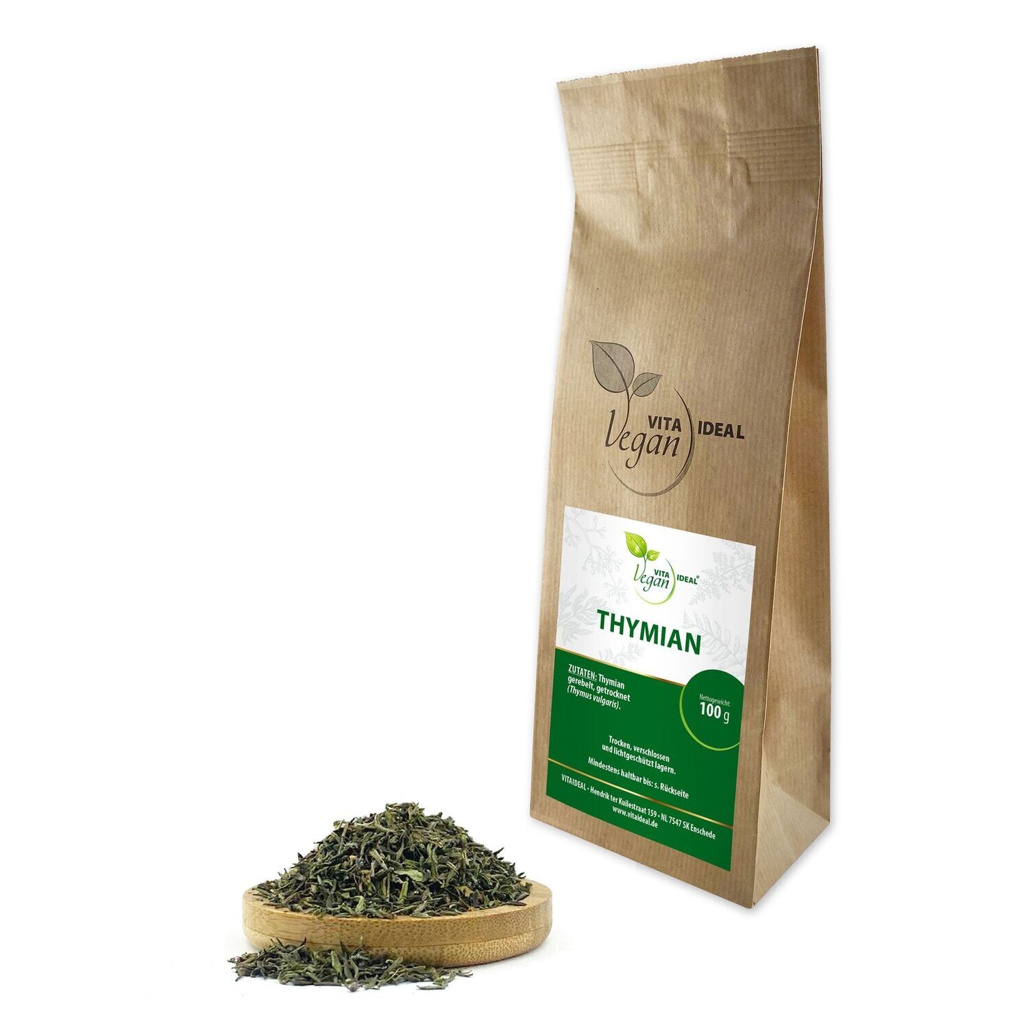 VITA IDEAL Vegan® Thymian gerebelt - Thymus vulgaris -, Menge: 100g