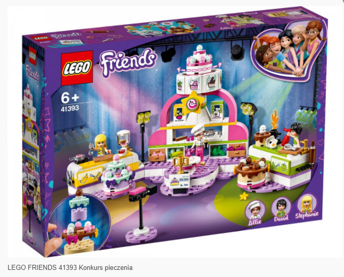LEGO FRIENDS 41393 Konkurs pieczenia