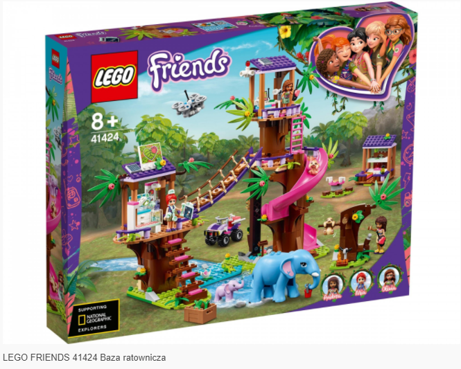 LEGO FRIENDS 41424 Baza ratownicza