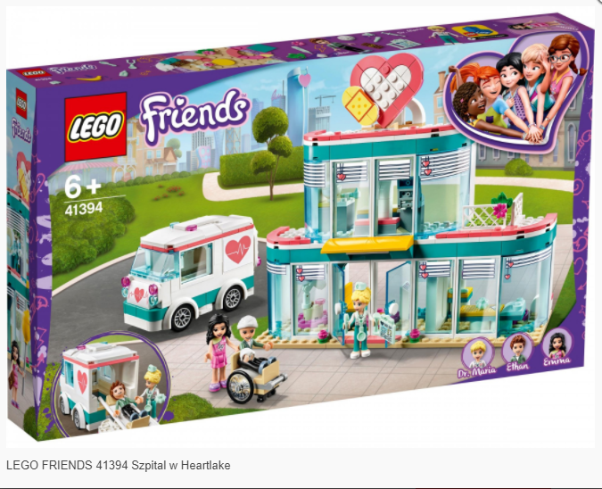 LEGO FRIENDS 41394 Szpital w Heartlake