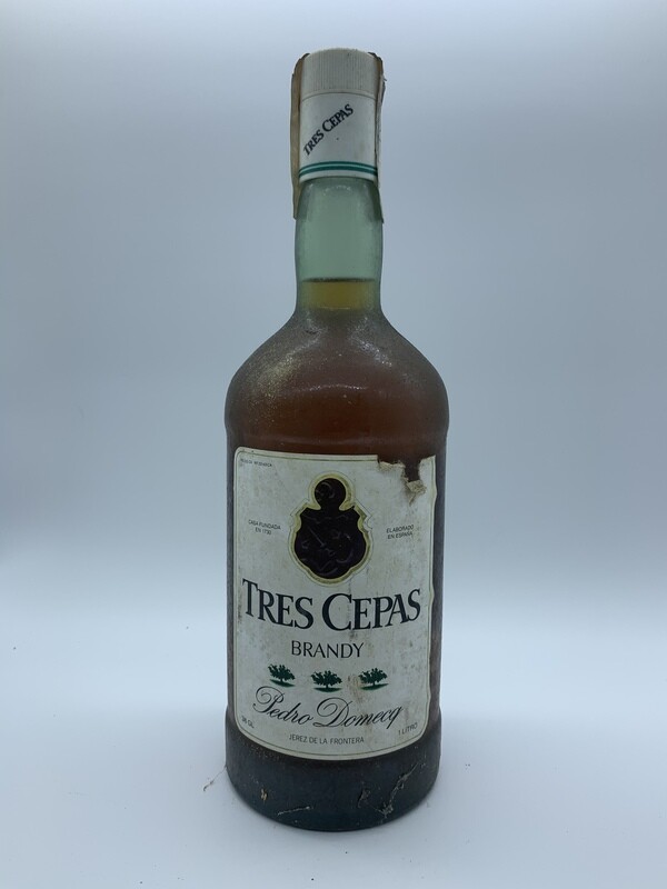 Brandy Tres Cepas Pedro Domec