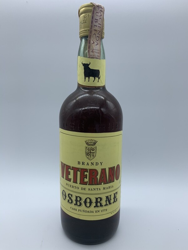 Brandy Veterano sello 4 ptas