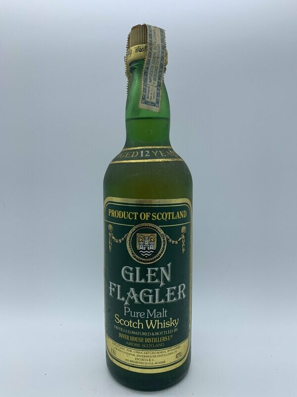 Glen Flagler Whisky 12 Pure Malt Inver House destillers