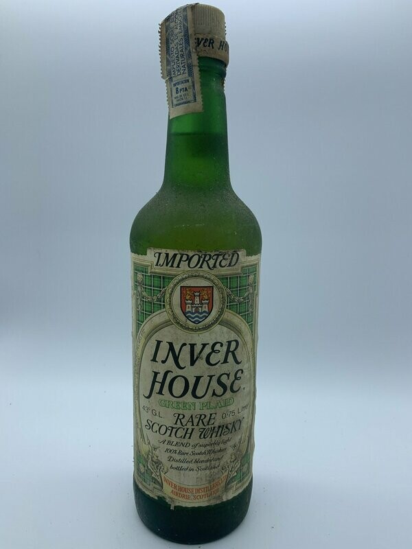 Inver House Green Plaid 70' whisky