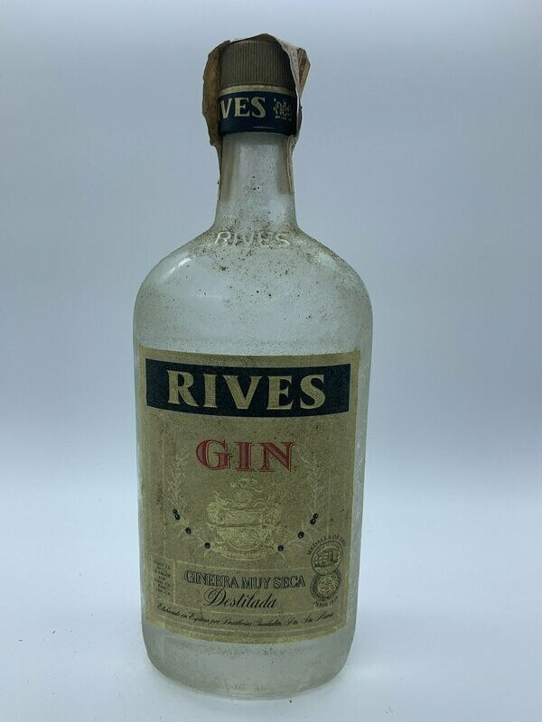 Rives Gin  sello 4 pesetas