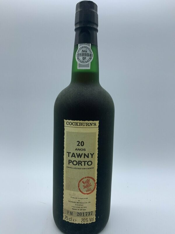 Cockburn's tawny Porto 20 year old