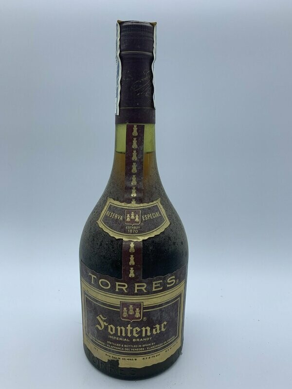 Brandy Torres Fontenac Reserva Especial antigua