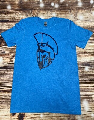 Blue Spartan Spring Shirt (Navy Print)