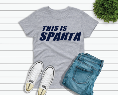 This is Sparta in Sports Gray