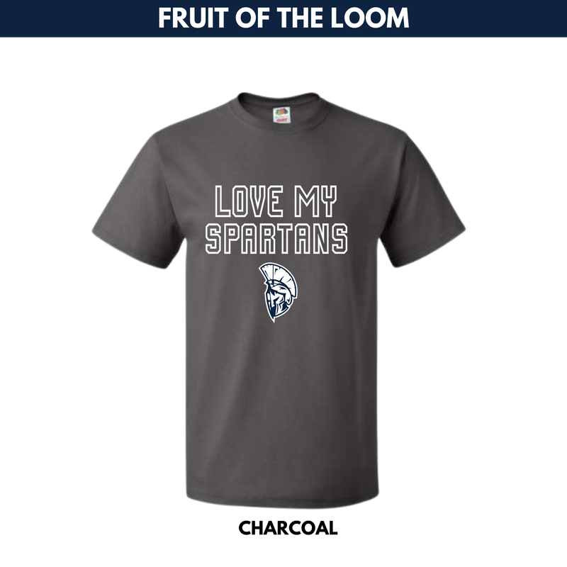 Love My Spartans -- Fruit of the Loom