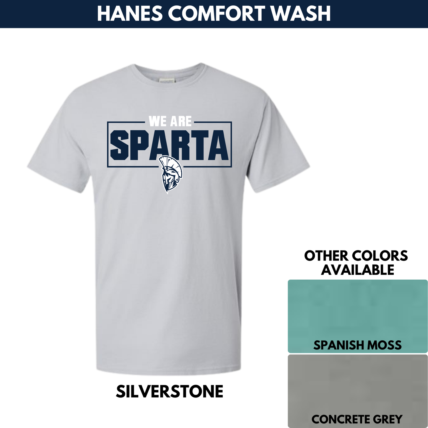 We are Sparta -- Comfort Wash