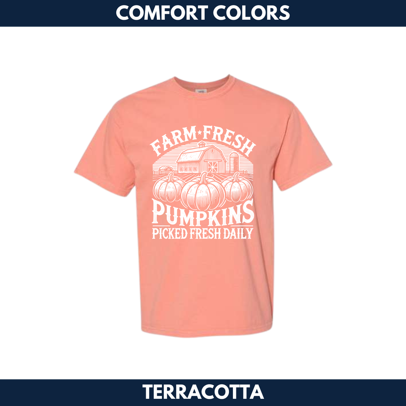 Farm Fresh Pumpkin -- Comfort Colors