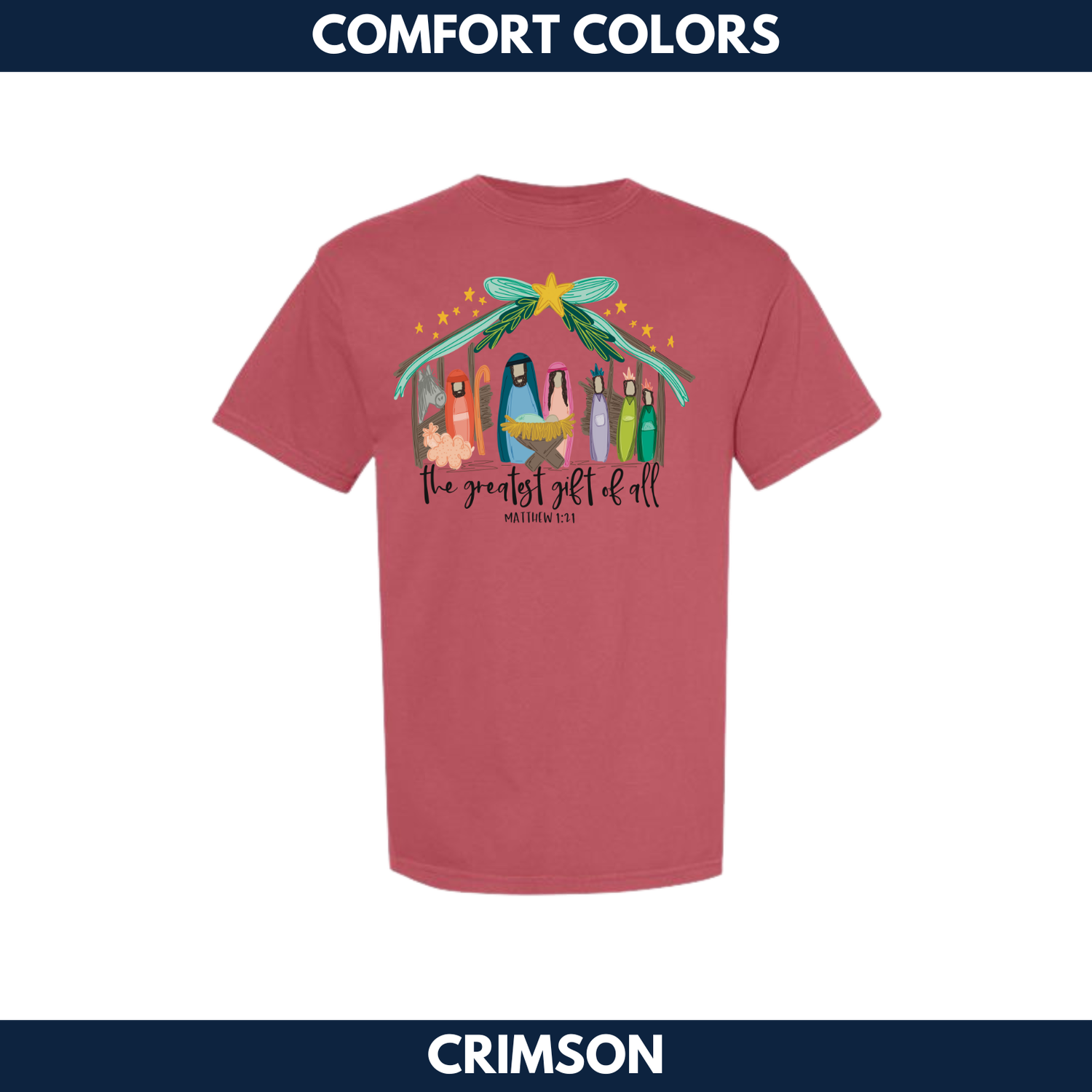The Greatest Gift of All Short Sleeve -- Comfort Colors