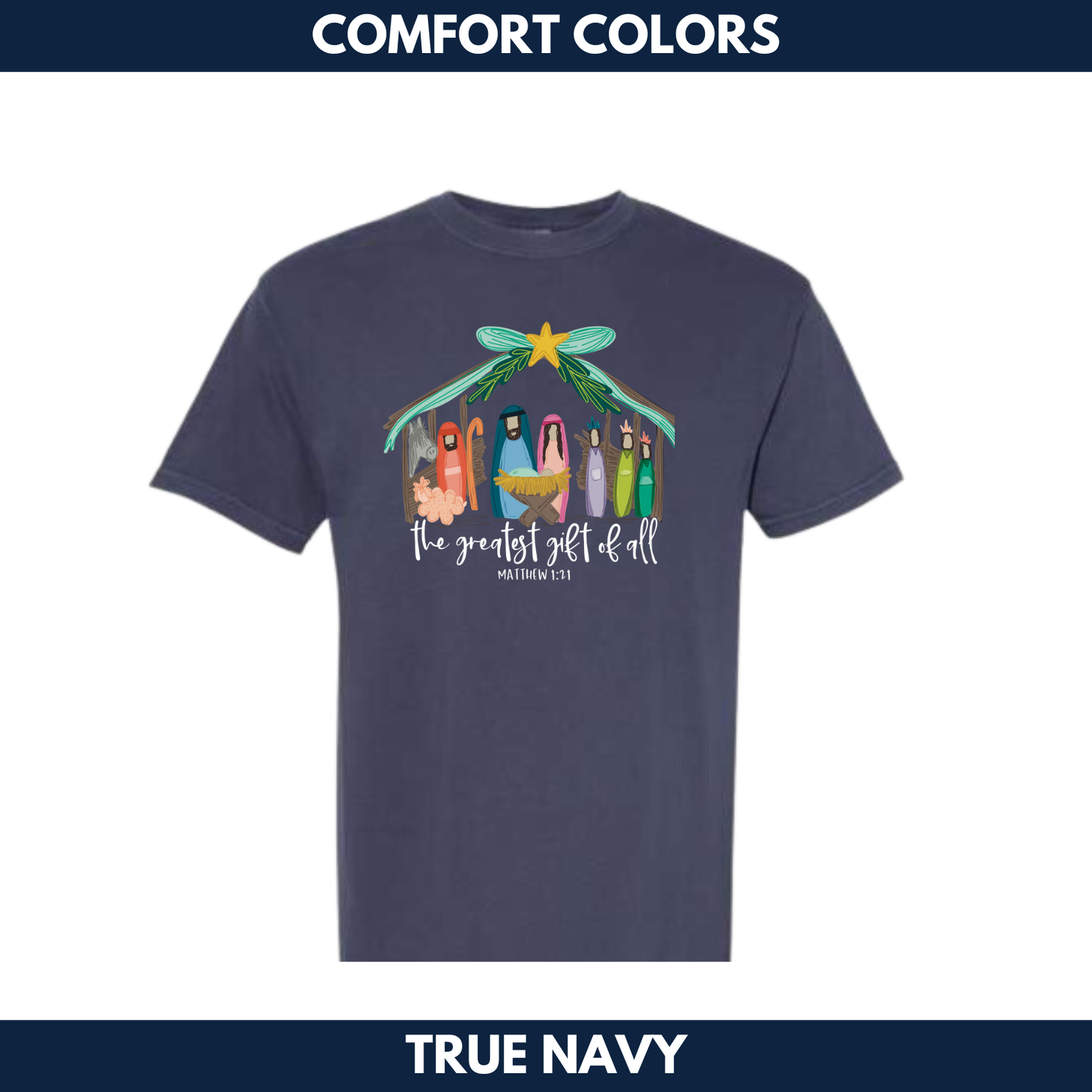 The Greatest Gift of All Short Sleeve -- Comfort Colors