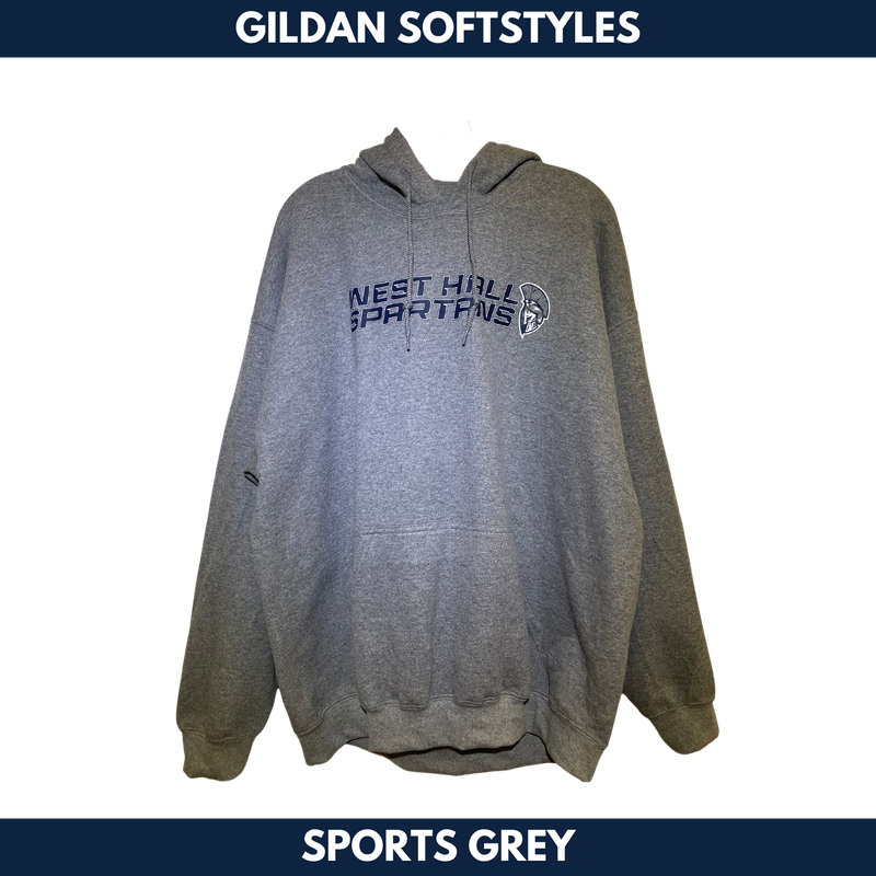 West Hall Spartans-- Gildan Softstyles