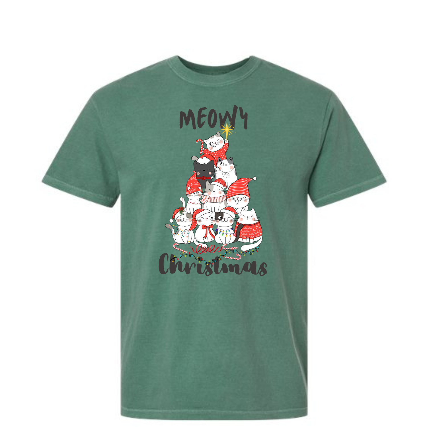 Meow Christmas-Comfort Colors