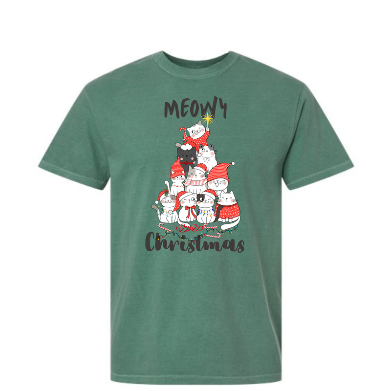 Meow Christmas-Comfort Colors