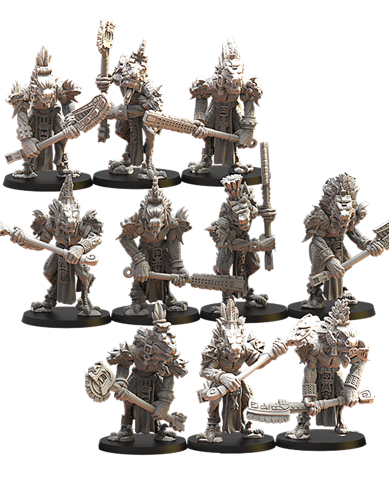 Coatl Guard Unit (10 models) including full command