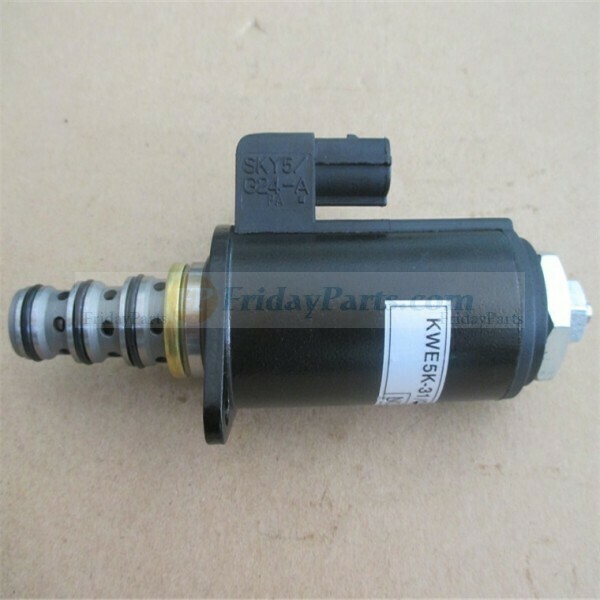 For Kobelco Excavator SK210LC-8 Pilot Safety Lock Solenoid Valve YN35V00050F1