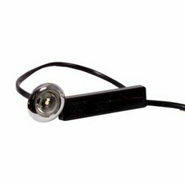 1 Inch LED Red/Clear Auxiliary Micro Strobe Light 1 Inch LED Red/Clear Auxiliary Micro Strobe Light