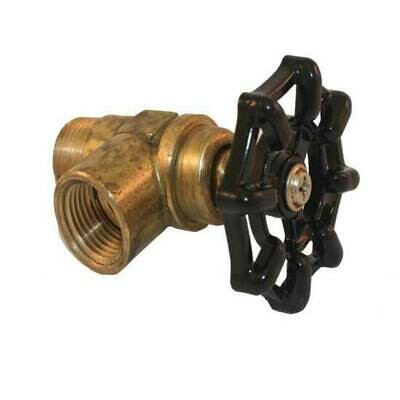 1/2 Inch Brass Truck Valve With Hose Fitting 1/2 Inch Brass Truck Valve With Hose Fitting