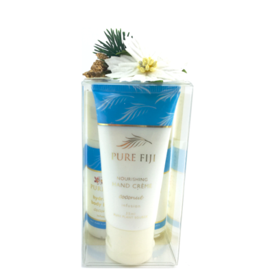 Pure Fiji Mini Spa Box Nourish - Coconut Pure Fiji Mini Spa Box Nourish - Coconut