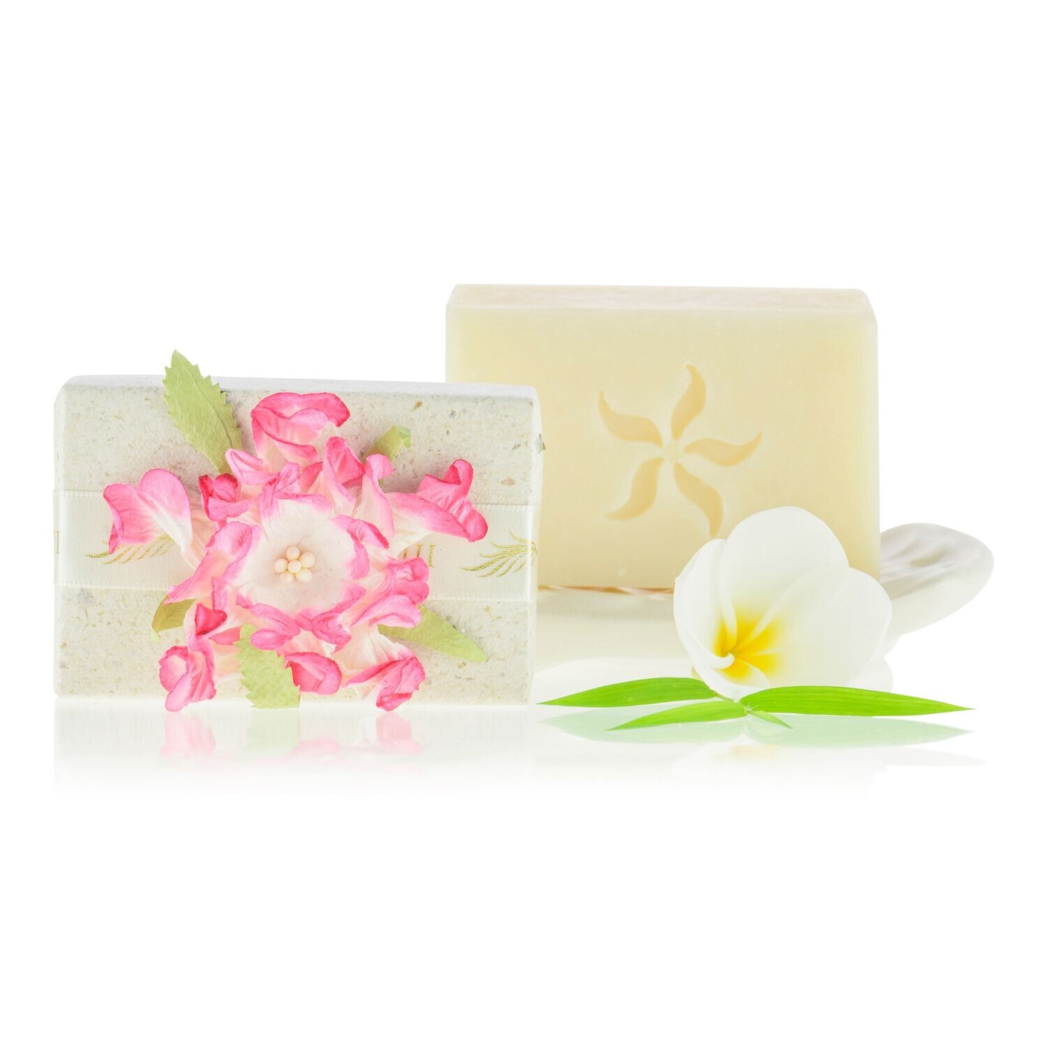 Pure Fiji || Spa Soap 110g Guava - Handmade Paper Wrapping
