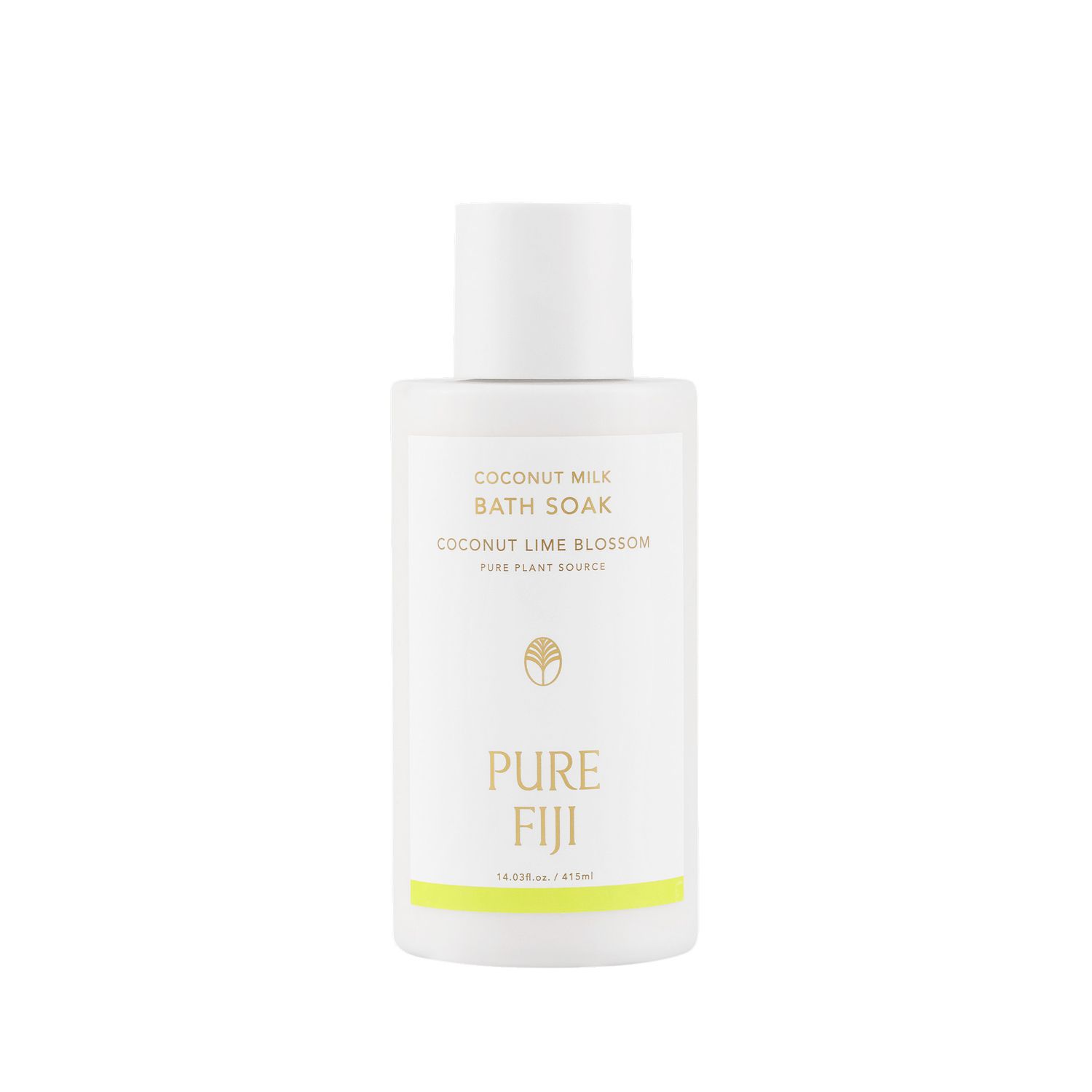 Pure Fiji || Coconut Milk Bath Soak 415ml Coconut Lime Blossom