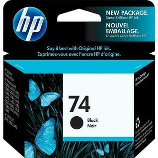 HP 74 Black Ink