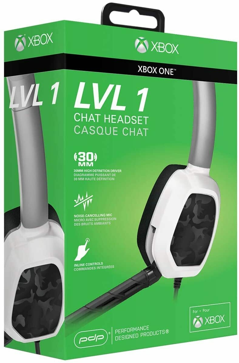 Xbox One LVL1 Wired Chat Headset