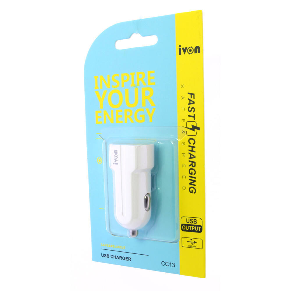 Ivon Fast Charging USB Car Charger