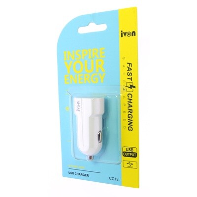 Ivon Fast Charging USB Car Charger