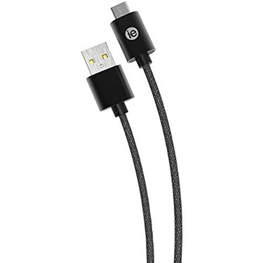 IEssentials Charge & Sync Cable USB-C Braided 6FT Black