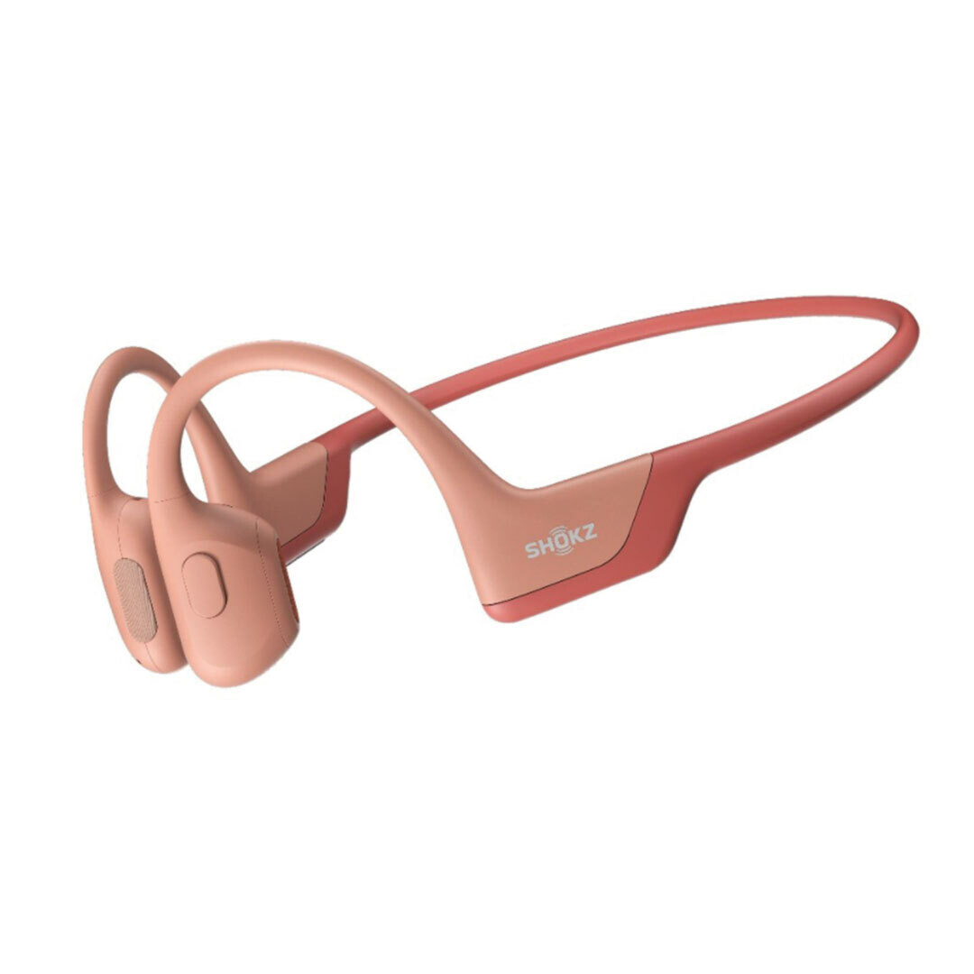 Shokz Openrun Pro Bluetooth Headset – Enhanced Bass – Pink