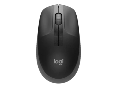 Logitech M190 Wireless Ambidextrous Mouse - Graphite (910-005901)